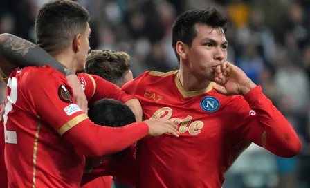 Chucky Lozano marcó en goleada del Napoli sobre el Legia en Europa League