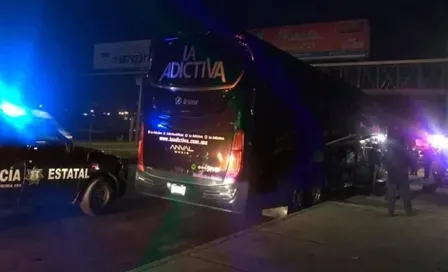 Banda La Adictiva: Atacaron a balazos transporte de la agrupación en Estado de México