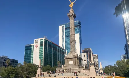 Checo Pérez: Afición mexicana celebró podio del mexicano en el Ángel de la Independencia