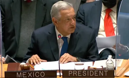 López Obrador propuso ante la ONU plan global contra la pobreza con impuestos a los ricos