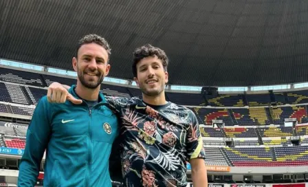 Sebastián Yatra visitó al América y a Miguel Layún