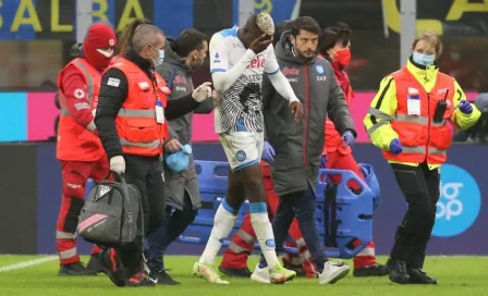 Napoli: Victor Osimhen sufrió fracturas múltiples en la cara y será operado