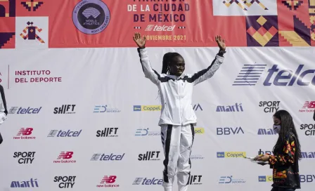 Cheruiyot tras romper récord en Maratón de CDMX: 'No esperaba ganar de esta manera'