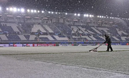 Champions League: Atalanta vs Villarreal, aplazado por intensa nevada