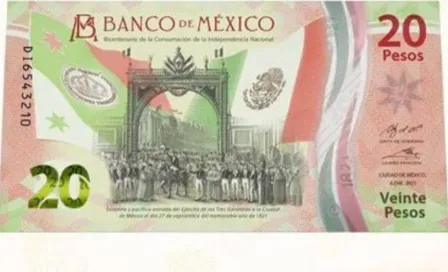 Nuevo billete de 20 pesos, reconocido como el mejor de América Latina