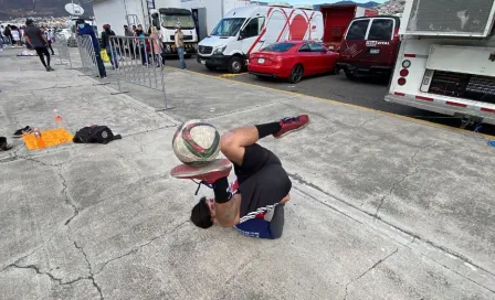 Video: Freestyler mostró sus habilidades en el Hidalgo en busca de patrocinios