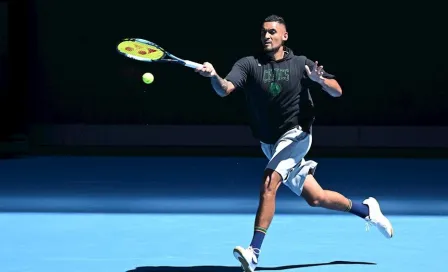 Nick Kyrgios presentó con un beso a su nueva conquista en pleno Australian Open