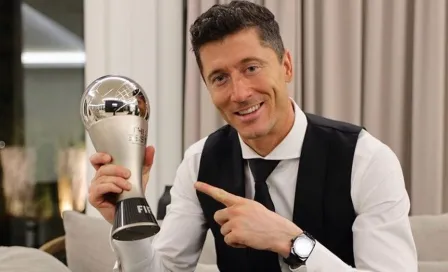 Lewandowski tras ganar The Best: 'Es un honor; estoy muy orgulloso de este premio'