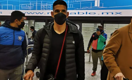 Cruz Azul: Luis Abram arribó a la CDMX para reportar con La Máquina