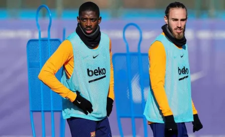 Barcelona: Dembélé regresó a los entrenamientos tras 'polémica' ausencia