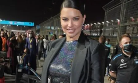 Fórmula E: Adriana Lima, invitada especial en el World Championship de Arabia Saudita