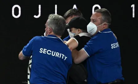 Australian Open: Activista ingresó a la cancha e interrumpió Final de Nadal vs Medvedev