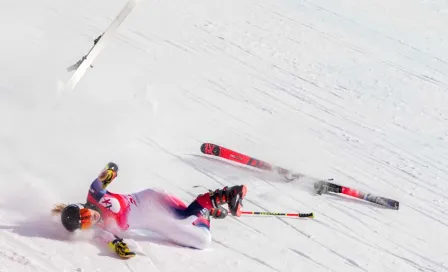 Beijing 2022: Nina O’ Brien sufrió fuerte caída en prueba de eslalon gigante