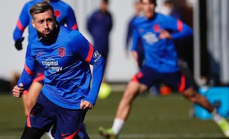 Atlético de Madrid: Héctor Herrera firmó golazo durante el entrenamiento de los Colchoneros