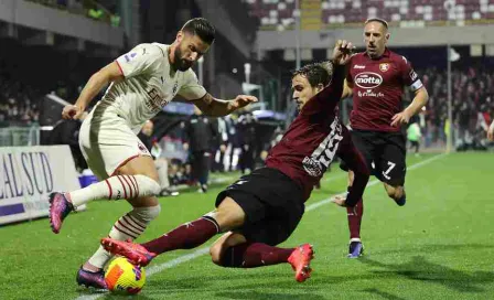 Seria A: Milan rescató el empate ante Salernitana, último de la tabla