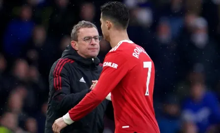 Cristiano Ronaldo se enojó al ser remplazado por Raphael Varane en el Leeds vs United