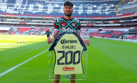 América: Bruno Valdez fue reconocido por disputar 200 partidos con las Águilas