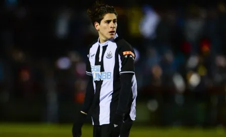 Santiago Muñoz: Consiguió primera titularidad con el Newcastle United Sub-23