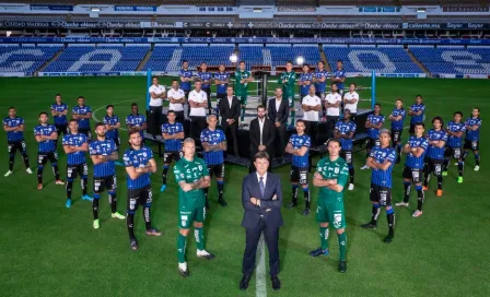 Querétaro: Gallos Blancos se tomó la foto oficial del Clausura 2022 sobre un ring