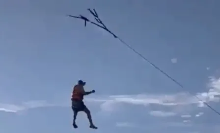 Mazatlán: Turista cayó de un parapente por la falla del arnés de seguridad