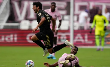 Carlos Vela, titular en la victoria del LAFC sobre el Inter Miami