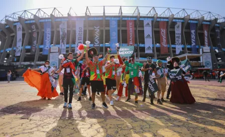 Selección Mexicana: Aficionados del Tri fueron al Ángel para celebrar el boleto a Qatar