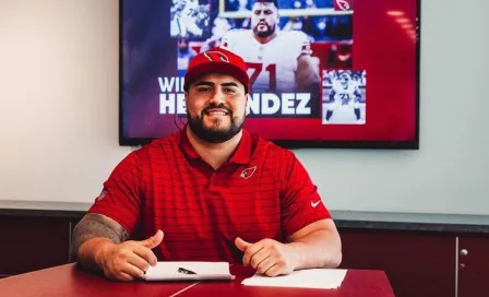 Cardinals: William Hernández, emocionado por jugar partido de la NFL en el Estadio Azteca