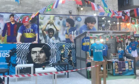 Maradona: Así es el sitio que recuerda al Diego en Nápoles