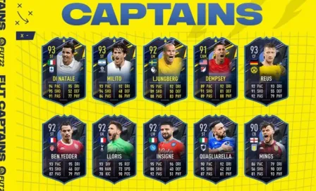 FIFA 22: Revelado el primer equipo de Capitanes FUT