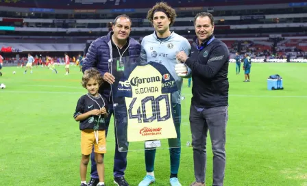 América: Guillermo Ochoa llegó a su partido 400 con las Águilas