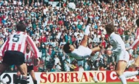 Hugo Sánchez: A 34 años del espectacular gol de chilena ante el Logroñés