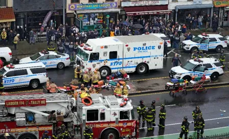 Nueva York: Tiroteo en estación del metro dejó al menos 13 personas heridas