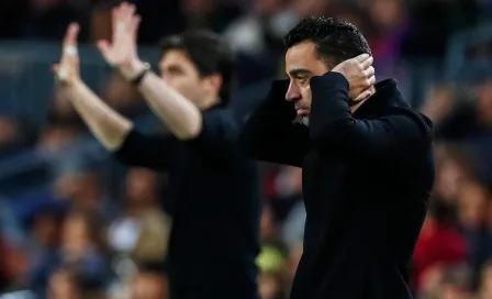 Barcelona: Xavi, molesto con jugadores por pésimo primer tiempo en derrota ante Rayo Vallecano