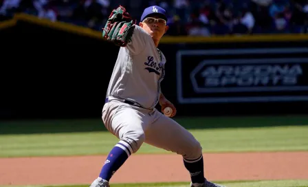 Julio Urías y los Dodgers, derrotados 3-1 frente a los Arizona Diamondbacks