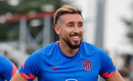 Héctor Herrera volvió a la convocatoria del Atlético tras superar lesión