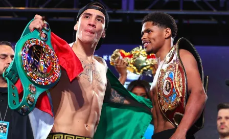 Óscar Valdez y Shakur Stevenson libraron la báscula previo a su combate