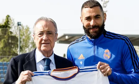 Florentino Pérez: 'Nadie puede dudar que el Balón de Oro de este año es para Benzema'