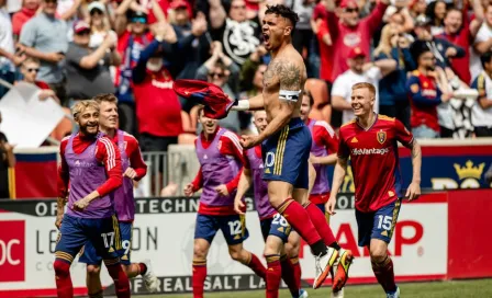 Chicharito Hernández. Galaxy perdió por la mínima ante Real Salt Lake