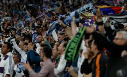 Video: Aficionados del Real Madrid se iban del Bernabéu cuando el equipo remontó