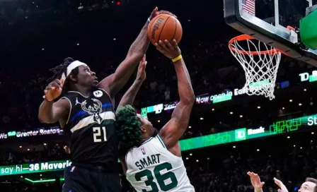 NBA: Holiday detiene a Smart, Bucks supera a Celtics y está a un triunfo de la Final