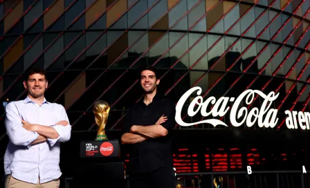 Qatar 2022: Casillas y Kaká presentaron en Dubái la gira de la Copa Mundial