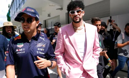 Checo Pérez: Así fue la experiencia del piloto mexicano con Bad Bunny