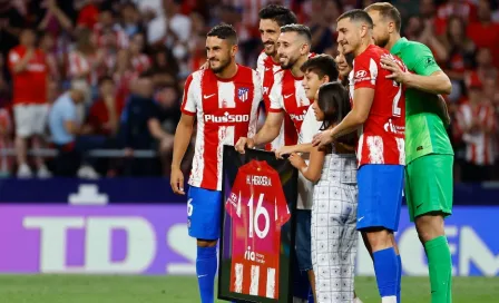 Héctor Herrera: Se despidió del Atlético de Madrid con emotivo homenaje en el Wanda