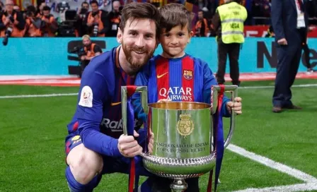 Thiago Messi causó controversia en su llegada a Barcelona y enamoró a la afición culé