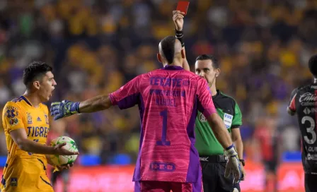 Tigres vs Atlas: Nahuel Guzmán fue expulsado en el tiempo agregado