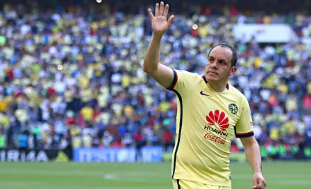 América: Román Martínez celebró su gol al estilo de Cuauhtémoc Blanco