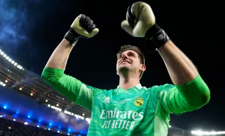 Thibaut Courtois: Arrancaron placa del portero del Paseo de las Leyendas del Metropolitano