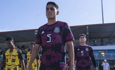 Selección Mexicana Sub 21: Santiago Naveda salió lesionado del juego ante Ghana