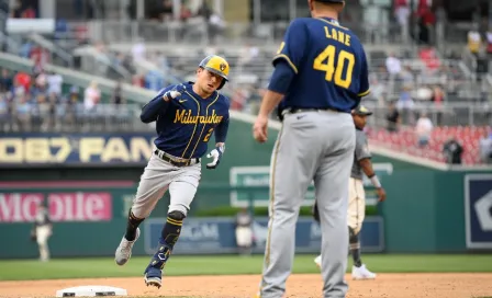 Luis Urías: Cuadrangular del mexicano no evitó derrota de Brewers ante Nationals