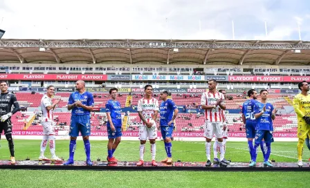 Necaxa: Presentó sus nuevos uniformes en empate con San Luis en amistoso